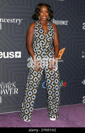 CA. 24. November 2024. Estelle at Arrivals for 7th Annual International Women of Power Awards, Sheraton Grand Los Angeles Hotel, Los Angeles, CA, 24. November 2024. Quelle: Priscilla Grant/Everett Collection/Alamy Live News Stockfoto