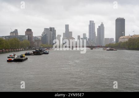 Der Vauxhall ist ein Stadtteil im Londoner Stadtteil Lambeth, London Stockfoto