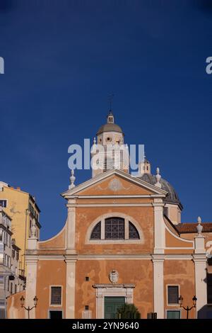 CORSE-DU-SUD (2A) AJACCIO, LA CATHEDRALE NOTRE-DAME DE L'ASSOMPTION (SANTA MARIA ASSUNTA) Stockfoto