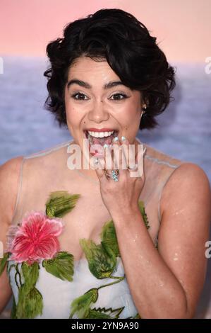 Auli i Cravalho bei der Premiere des Animationsfilms Moana 2 / Vaiana 2 im Cineworld Leicester Square. London, 24.11.2024 *** Auli i Cravalho bei der Premiere des Zeichentrickfilms Moana 2 Vaiana 2 am Cineworld Leicester Square London, 24 11 2024 Foto:XS.xVasx/xFuturexImagex moana 4184 Stockfoto