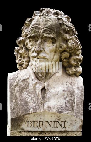 Gian Lorenzo Bernini (1598–1680) – italienischer Bildhauer, Stadtplaner, Architekt, Maler, Bühnenbildner Dramatiker und Kostümdesigner Stockfoto