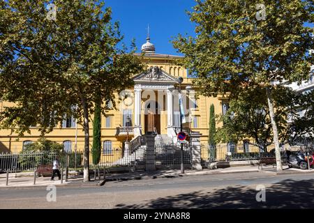 Frankreich, Alpes-Maritimes (06), Cannes, Justizpalast Stockfoto