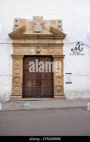 Kolumbien, Abteilung Cundinamarca, Bogota, Bezirk Candelaria, Kolonialmuseum Stockfoto