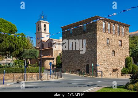 Frankreich, Var, Sainte Maxime, la Tour Carrée Stockfoto