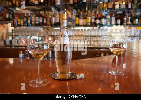 Frankreich, Alpes Maritimes (06), Antibes, Restaurant chez MAMO Stockfoto