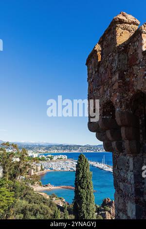 Frankreich, Alpes Maritimes (06), Golfe de la Napoule, Mandelieu La Napoule, Chateau du d'Agecroft, Village de Vacances Stockfoto