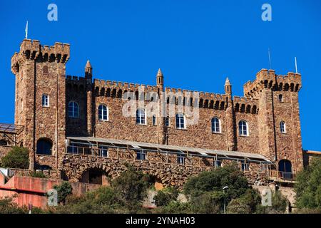 Frankreich, Alpes Maritimes (06), Golfe de la Napoule, Mandelieu La Napoule, Chateau du d'Agecroft, Village de Vacances Stockfoto