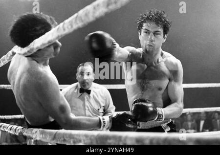 RAGING BULL 1980 United Artists Film mit Robert de Niroas Jake LaMotta Stockfoto