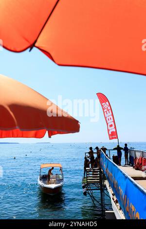 Frankreich, Alpes Maritimes (06), Mandelieu La Napoule, Mandelieu Fun Sport, Activites nautique Stockfoto