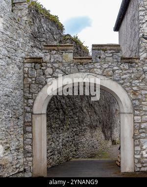 Bodelwyddan Castle in North Wales 2025, Museum in England. Öffnen Stockfoto