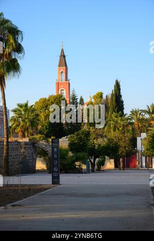 Russische orthodoxe Kirche und Mission in Tel Aviv - Jaffa, Israel Stockfoto