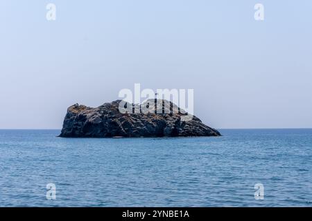 Lesbos oder Lesbos ist eine griechische Insel in der nordöstlichen Ägäis Stockfoto