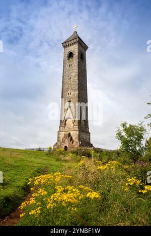 Großbritannien, England, Gloucestershire, Vale of Berkeley, North Nibley, Tyndale Monument Stockfoto