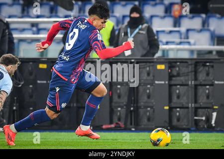 Rom, Italie. November 2024. Santiago CASTRO von Bologna während des italienischen Meisterschaftsspiels Serie A zwischen SS Lazio und Bologna FC am 24. November 2024 im Stadio Olimpico in Rom, Italien - Foto Matthieu Mirville (M Insabato)/DPPI Credit: DPPI Media/Alamy Live News Stockfoto