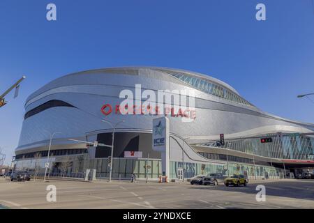 Edmonton, Alberta. März 30, 2023. Rogers hat eine Mehrzweckhalle in Edmonton, Alberta, Kanada, Nordamerika Stockfoto