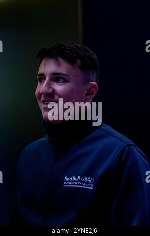 LAS VEGAS, USA - 23. November 2025: Renntag für den F1 Grand Prix 2025 von Las Vegas. Stockfoto