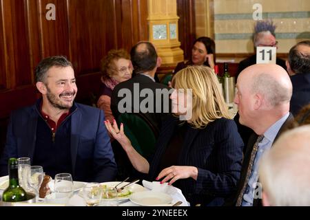 Giles Coren, Rachel Johnson & Harry Mount, der Oldie des Jahres 2024 20.11.24 Stockfoto