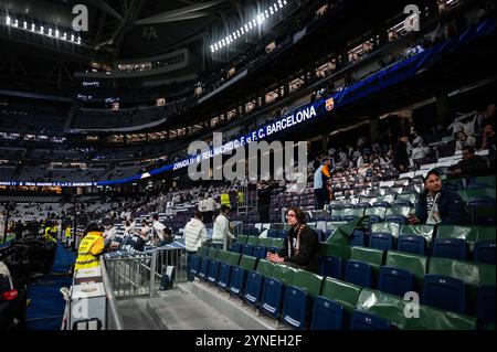 Madrid, Espagne. Oktober 2024. Illustration während des Fußballspiels der spanischen Meisterschaft La Liga zwischen Real Madrid CF und FC Barcelona am 26. Oktober 2024 im Santiago Bernabeu Stadion in Madrid, Spanien - Foto Matthieu Mirville/DPPI Credit: DPPI Media/Alamy Live News Stockfoto