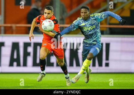 Volendam, Niederlande. November 2024. VOLENDAM, NIEDERLANDE - 25. NOVEMBER 2024: Während des niederländischen Keuken Kampioen Divisie-Spiels zwischen dem FC Volendam und Jong Ajax im Kras Stadion am 25. November 1999 in Volendam, Niederlande. (Foto von Jan Mulder/Orange Pictures) Credit: Orange Pics BV/Alamy Live News Stockfoto