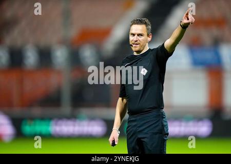 Volendam, Niederlande. November 2024. VOLENDAM, NIEDERLANDE - 25. NOVEMBER 2024: Während des niederländischen Keuken Kampioen Divisie-Spiels zwischen dem FC Volendam und Jong Ajax im Kras Stadion am 25. November 1999 in Volendam, Niederlande. (Foto von Jan Mulder/Orange Pictures) Credit: Orange Pics BV/Alamy Live News Stockfoto