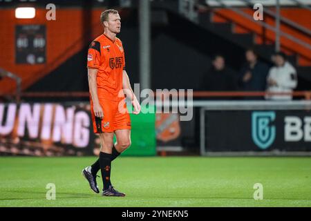 Volendam, Niederlande. November 2024. VOLENDAM, NIEDERLANDE - 25. NOVEMBER: Henk Veerman vom FC Volendam sieht beim niederländischen Keuken Kampioen Divisie Spiel zwischen dem FC Volendam und Jong Ajax im Kras Stadion am 25. November 2024 in Volendam, Niederlande. (Foto von Jan Mulder/Orange Pictures) Credit: Orange Pics BV/Alamy Live News Stockfoto