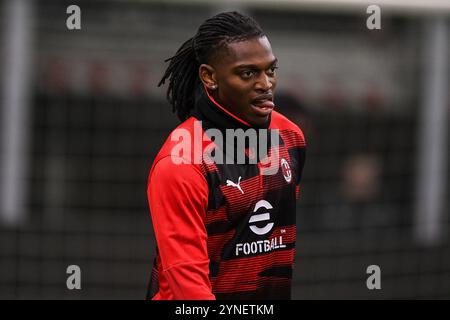 Rafael Leao des AC Mailand im Stadio Giuseppe Meazza am 23. November 2024 in Mailand. Stockfoto