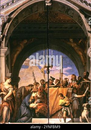 Caliari P. il Veronese (1559-1560), Presentazione di Gesù al Tempio, Triveneto. Stockfoto