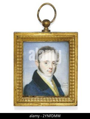 Camilla Guiscardi Gandolfi, Ritratto di gentiluomo. Stockfoto