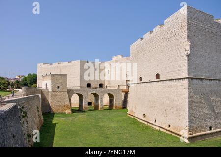 Castello Svevo, Barletta, Provinz Barletta-Andria-Trani, Apulien Region, Italien Stockfoto