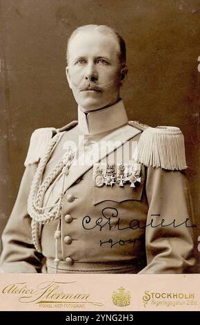 Carl Gustaf von Platen (1855-1937)f.. Stockfoto