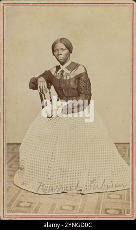 Carte-de-Visite-Porträt von Harriet Tubman. Stockfoto