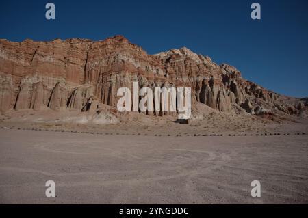 Malerischer Blick auf den Red Rock Canyon State Park Stockfoto