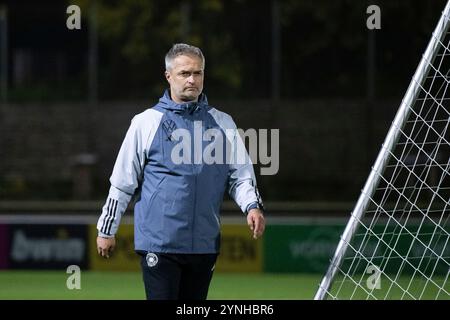 Christian Wueck (Deutschland, Bundestrainer), GER, Ausbildung DFB Frauen Fussball Nationalmannschaft Deutschland, Lehrgang in Stuttgart, Saison 2024/2025, 25.11.2024 Foto: Eibner-Pressefoto/Michael Memmler Stockfoto