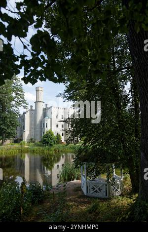 Schoss Fischbach, Schloss Karpniki, Jelenia Gora, Hirschberger Tal, Niederschlesien, Polen Stockfoto