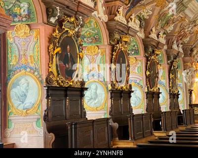 Aula, Universität, Leopoldina, Breslau, Niederschlesien, Polen Stockfoto