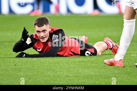 Fussball, Bundesliga, Deutschland, Herren, Saison 2024/2025, 11. Spieltag, BayArena Leverkusen: Bayer Leverkusen - FC Heidenheim; Florian Wirtz (LEV). Aktion, Einzelbild. Stockfoto