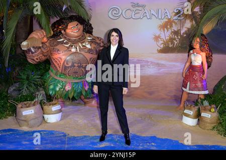 Giorgia bei der Premiere des Animationsfilms Oceania 2 / Vaiana 2 / Moana 2 im Space Cinema Moderno. Rom, 25.11.2024 *** Giorgia bei der Premiere des Zeichentrickfilms Oceania 2 Vaiana 2 Moana 2 im Space Cinema Moderno Rome, 25 11 2024 Foto:XA.XM.xTinghinox/xFuturexImagex vaiana rom 4105 Stockfoto