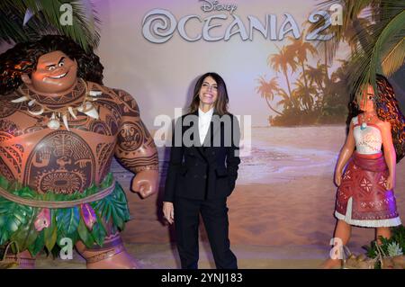 Giorgia bei der Premiere des Animationsfilms Oceania 2 / Vaiana 2 / Moana 2 im Space Cinema Moderno. Rom, 25.11.2024 *** Giorgia bei der Premiere des Zeichentrickfilms Oceania 2 Vaiana 2 Moana 2 im Space Cinema Moderno Rome, 25 11 2024 Foto:XA.XM.xTinghinox/xFuturexImagex vaiana rom 4106 Stockfoto