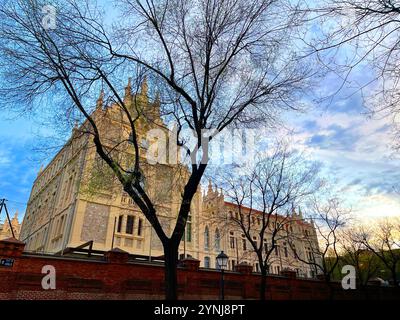 Die Schule Nuestra Señora del Pilar. Madrid, Spanien. Stockfoto