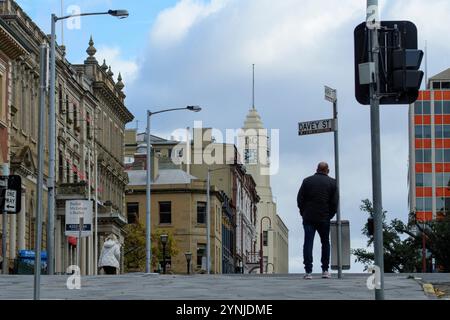 Australien, Tasmanien, Hobart, ANZAC Day Stockfoto