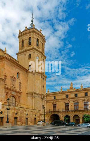 Kirche, Collegiata de San Patricio Stockfoto