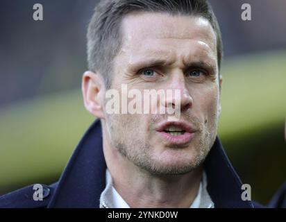 Dortmund, Deutschland. November 2024. firo: 23.11.2024, Fußball, 1.Bundesliga, 1.Liga, Saison 2024/2025, BVB, Borussia Dortmund - SC Freiburg 4:0 Sebastian Kehl, BVB Sportdirektor, Porträt Credit: dpa/Alamy Live News Stockfoto