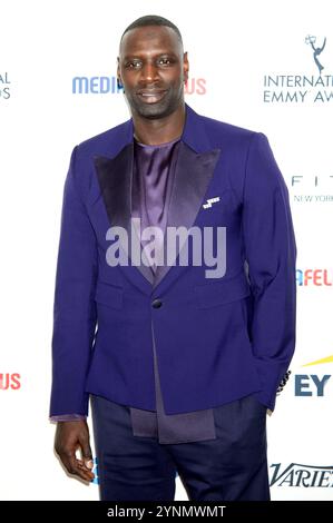 Omar Sy bei der Verleihung der 52. International Emmy Awards 2024 im New York Hilton Hotel. New York, 25.11.2024 Stockfoto