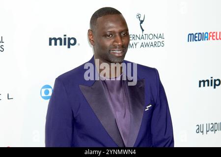 Omar Sy bei der Verleihung der 52. International Emmy Awards 2024 im New York Hilton Hotel. New York, 25.11.2024 Stockfoto