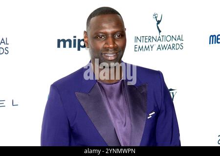 Omar Sy bei der Verleihung der 52. International Emmy Awards 2024 im New York Hilton Hotel. New York, 25.11.2024 Stockfoto