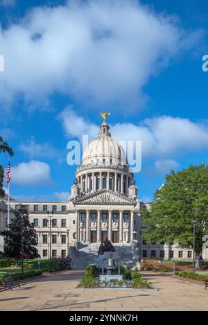 Das Mississippi State Capitol, Jackson, Mississippi, USA Stockfoto