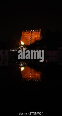 Padmanabhaswami-Tempel, thiruvananthapuram Stockfoto