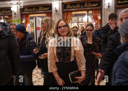 Torino, Italien. November 2024. Ornella Muti posiert vor dem Fotoaufruf des Films “Romanzo Popolare” während des 42. Torino Film Festivals am 24. November 2024 in Turin. Italien - Nachrichten - Dienstag, 26. November 2024. (Foto: Marco Alpozzi/Lapresse) Credit: LaPresse/Alamy Live News Stockfoto