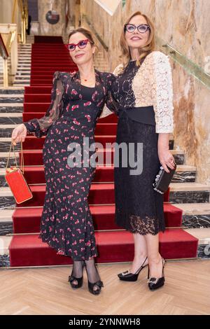 Torino, Italien. November 2024. Naike Rivelli, Ornella Muti, posiert vor dem Fotoaufruf des Films “Romanzo Popolare” während des 42. Torino Film Festivals am 24. November 2024 in Turin. Italien - Nachrichten - Dienstag, 26. November 2024. (Foto: Marco Alpozzi/Lapresse) Credit: LaPresse/Alamy Live News Stockfoto