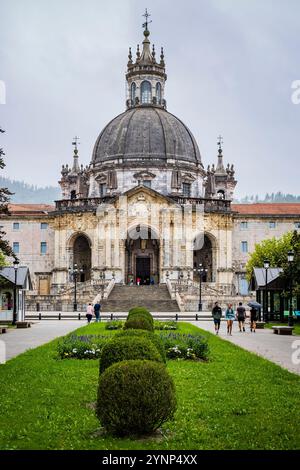 Basilika Loyola. Heiligtum von Ignatius von Loyola. Azpeitia, Guipúzcoa, País Vasco, Spanien, Europa Stockfoto